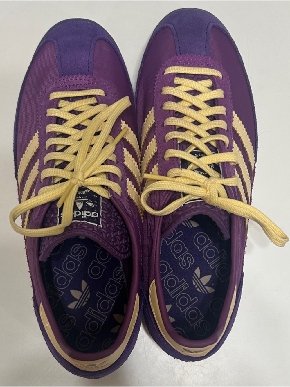 Adidas Originals SL 72 OG women's sneakers in "Rich Mauve" size 6.5W - Picture 5 of 7